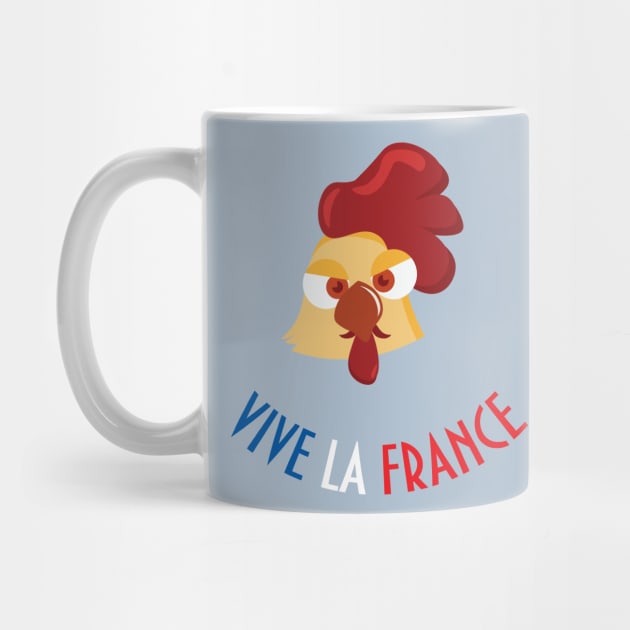 Vive la France Rooster by tatadonets